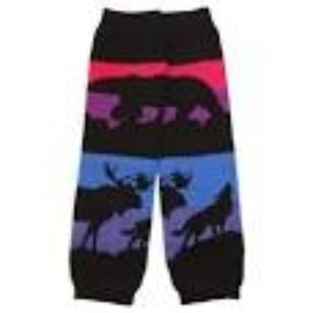 NIP Nicki's Baby Leggings Moose Northern Lights pattern One Size